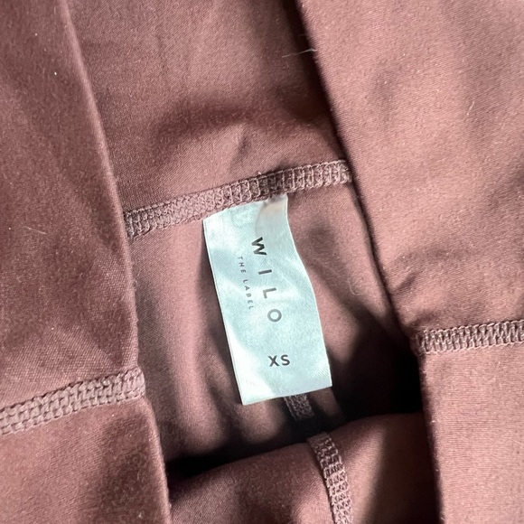 Brown Wilo Flare Yoga Pants - Picture 2 of 3